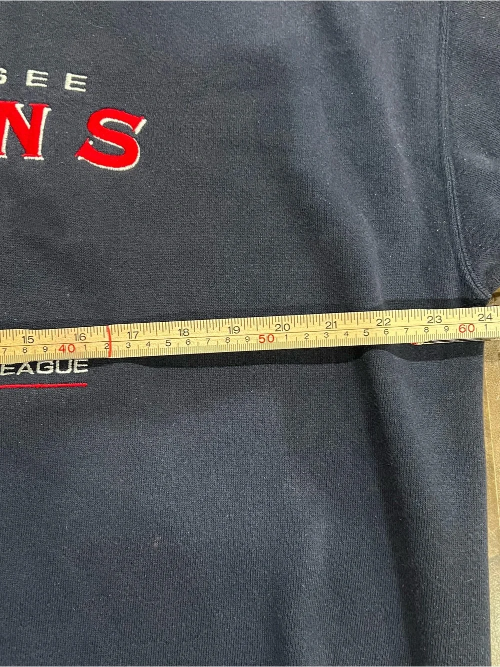 Vintage Tennessee Titans Sweatshirt Mens L Blue NFL Football Pro Player